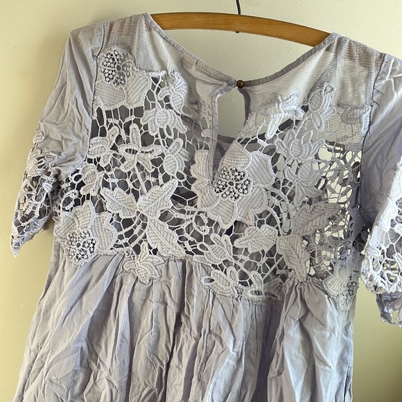 Holding Horses Anthropology lavender dress with built in slip - Picture 4 of 4